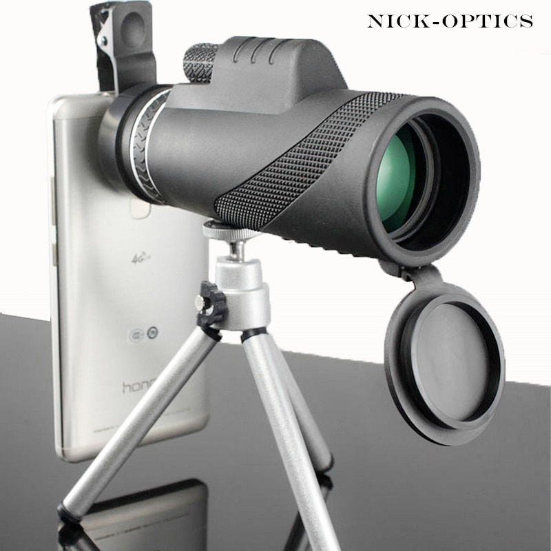  Monocular 40x60 ־Ȱ  ڵ    HD  ﰢ Ʈ  Ŭ Ȧ Lll night visions
